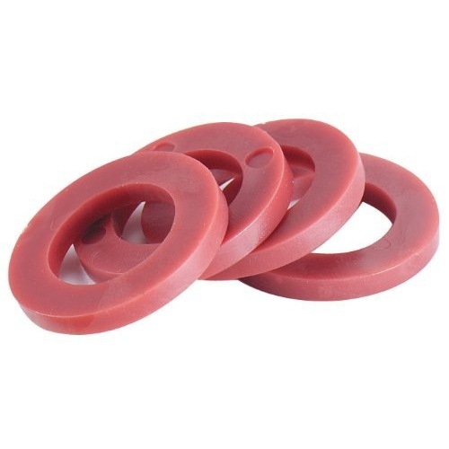 Hose Washer 3/4" D Synthetic Rubber Red