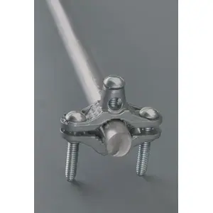 Dare Ground Rod Clamp Silver Dare Ground Rod Clamp Silver