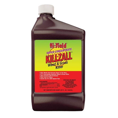 HiYield 33692 Killzall Super Concentrate Weed and Grass Killer 32oz