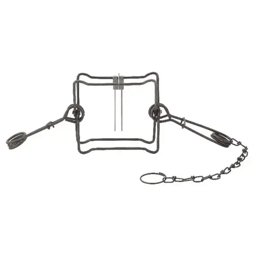 DUKE TRAPS 0420 7 In. Jaw Spread Steel Body Gripping Fisher, Groundhog, & Raccoon Trap