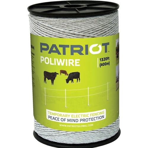 TRU TEST INC 822757 1,320-FT Patriot Poliwire - WHITE