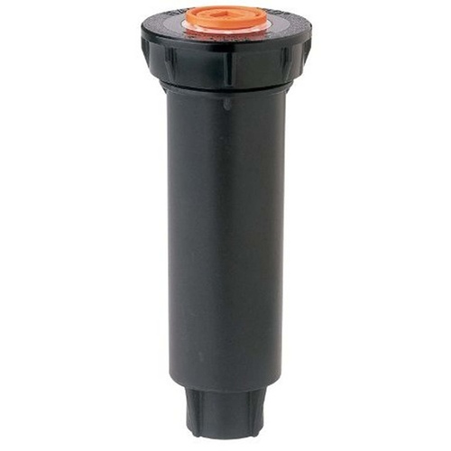 S Spray Head Sprinkler, 1/2 in Connection, FNPT, Plastic Black