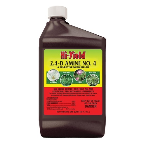 2,4-D Amine No.4 A Selective Weed Killer 32-oz