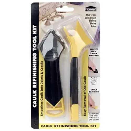 Caulk Refinisher Tool Kit Black Professional Composite Black