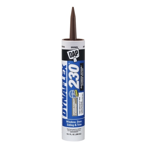 Premium Sealant, Brown, 1 day Curing, 40 to 100 deg F, 10.1 oz Cartridge - pack of 12