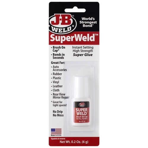 Super Glue Brush On SuperWeld High Strength Glue 0.2 gm Clear