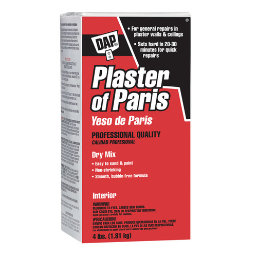 DAP Plaster of Paris (Dry Mix) 4lb White