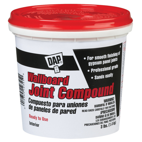 DAP Wallboard Joint Compound - Ready to Use 3-lbs Off-White