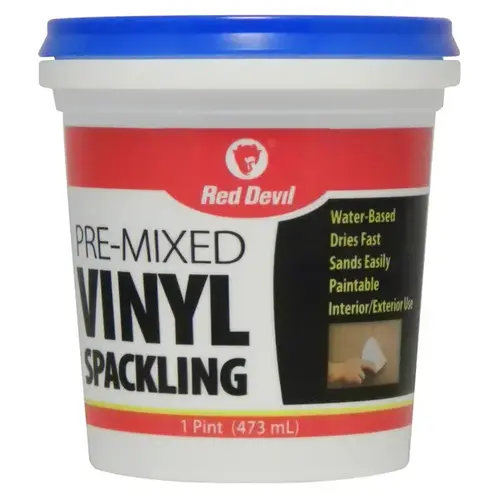 Red Devil 0538 Red Devil Vinyl Spackling Compound 1 Pt