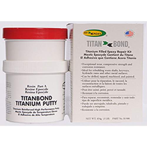 Hopper International, LLC H-900 TITANBOND Titanium Putty 1-lbs