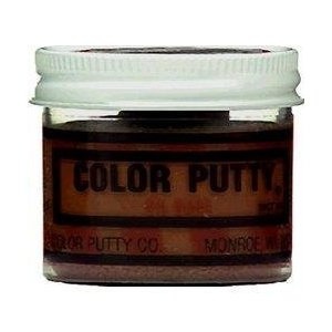 Color Putty 124 Wood Filler, , Mild, Redwood, 3.68 oz Jar