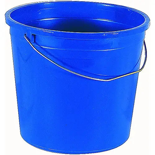 ENCORE Plastics 1000545-XCP12 20320 Paint Pail, 10 qt Capacity, Plastic, Blue - pack of 12