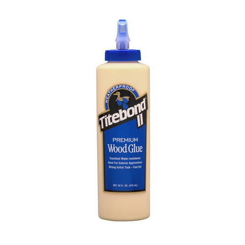 Titebond II Premium Wood Glue 16 oz Yellow