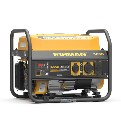 Portable Generator, 3650-Watt, Recoil Start, 14 Hour Run Time