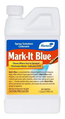 Monterey LG 1128 Mark-It Blue Spray Solution Colorant 1-Quart