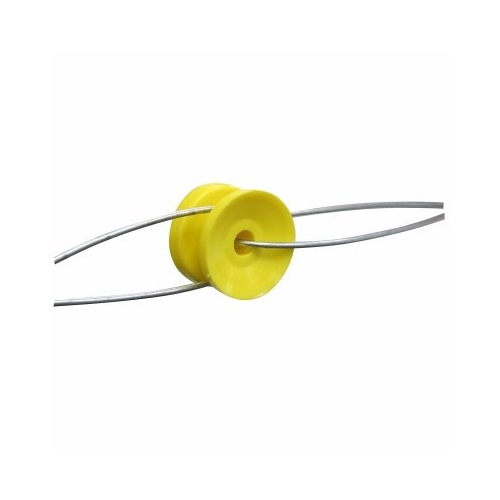 TRU TEST INC 819054 Corner Bobbin Insulator YELLOW