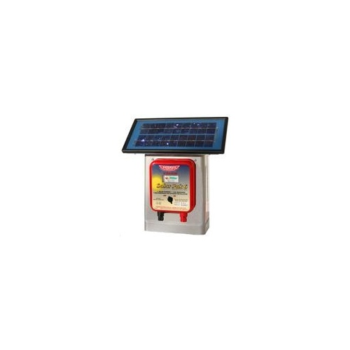 Parmak DF-SP-L1 Parker Mccrory 6 Volt Deluxe Field Solar-Pak Fencer Gray