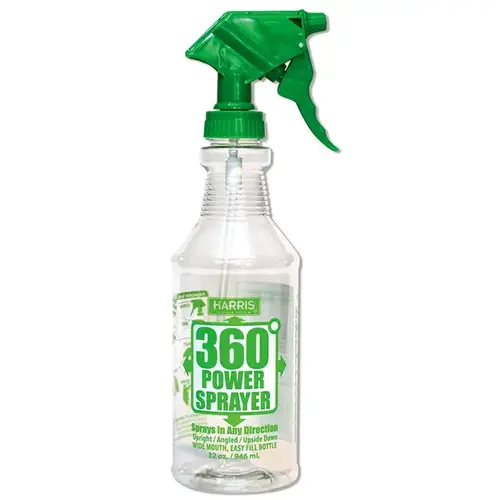 Spray Bottle, Adjustable Nozzle, Plastic, Clear