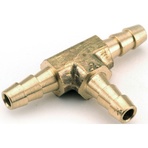 JMF COMPANY 4504791 Tee Connector Brass 1/4" D X 1/4" D