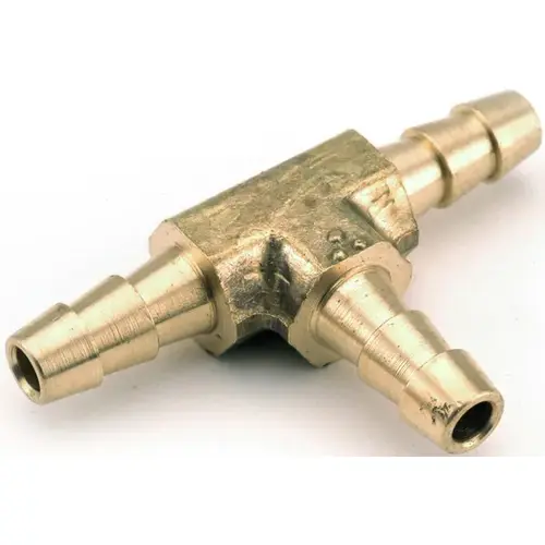 Tee Connector Brass 1/4" D X 1/4" D - pack of 2