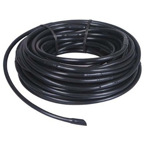 1/4"Emitter Tubing With 12-Inch Spacing 50FT Roll Black