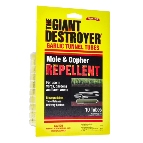 Giant Destroyer 410 Animal Repellent The Giant Destroyer Tubes For Gophers and Moles 0.21 oz