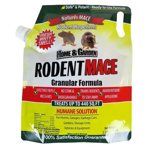 Nature's Mace RODGRN7001 Rodent Repellent Granules - 2.5lbs.