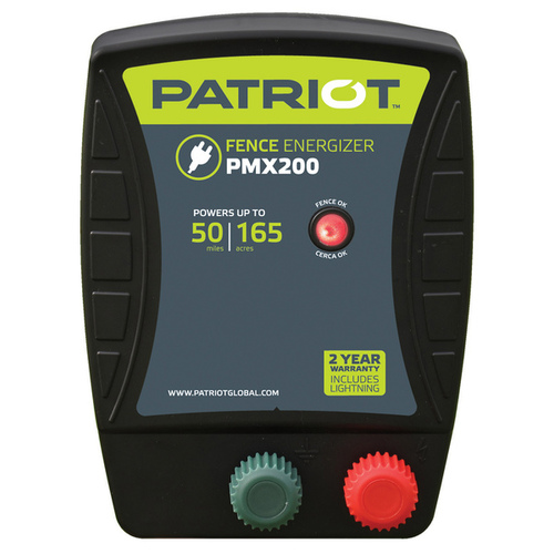 TRU TEST INC 816865 Patriot AC PMX200 Fence Charger