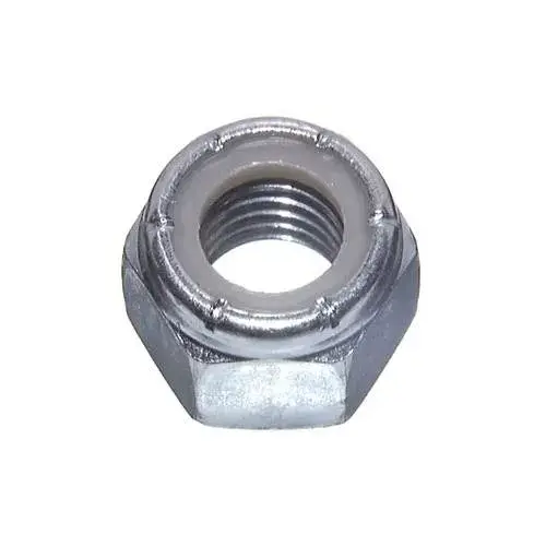 Hex Lock Nut - Nylon Insert 1/2"-20 (UNF) - Zinc Grade 2 Steel pack of 50