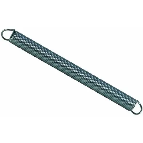 Spring 10" L X 1-1/4" D Extension Nickel-Plated