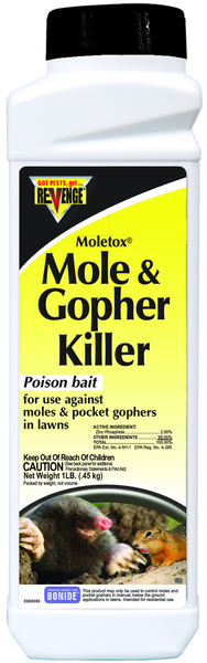 Bonide Moletox II Toxic Bait Granules For Gophers and Moles 0.08