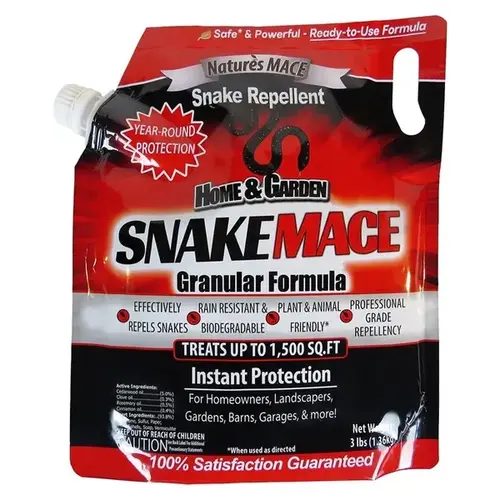 Nature's Mace SNKGRN8001 Snake Repellent Granules - 3lbs.