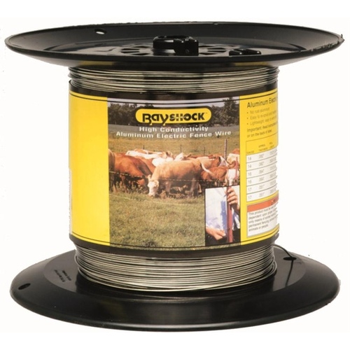 Electric Fence Wire, 17 ga Wire, Aluminum Conductor, 1312 ft L