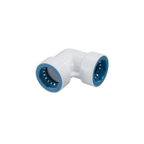 Elbow PVC-Lock 1/2" Push X 1/2" D Push Plastic