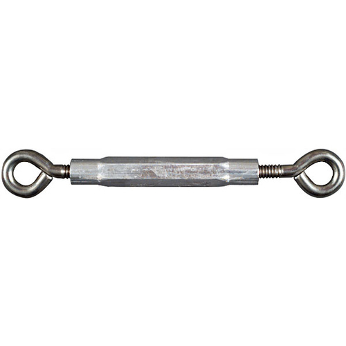 2171BC 1/4" x 7-1/2" Eye / Eye Turnbuckle Stainless Steel Finish - pack of 5