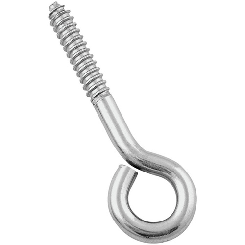 Hindley Mfg. Co., Inc. 44358-XCP10 5/16" x 6" Stainless Steel Lag Thread Eyebolt - pack of 10