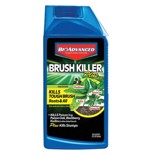 BioAdvanced 704640B Brush Killer Ready-to-Use Concentrate - 32 oz.