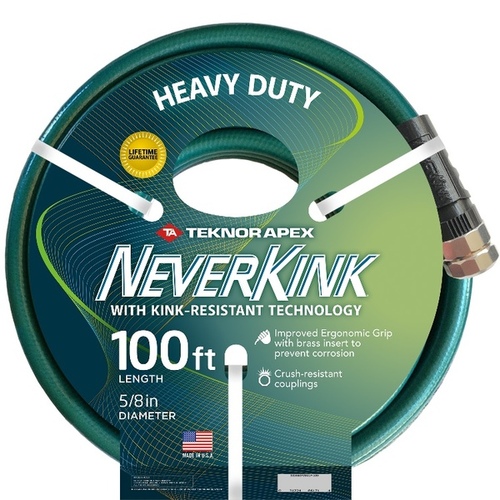 Apex 8605-100 NeverKink 5/8-in x 100-ft Heavy Duty Water Hose