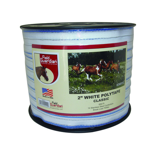 Field Guardian Fencing Systems 636812 Classic White Fence Tape