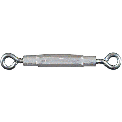 2170BC Series Turnbuckle, 55 lb Working Load, #12-24 Thread, Eye, Eye, 6-1/2 in L Take-Up - pack of 10