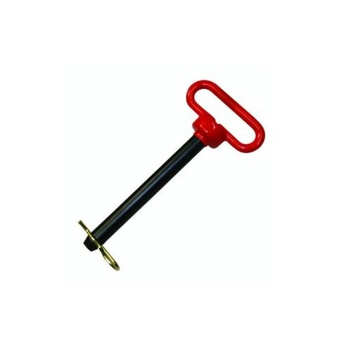 DOUBLE HH MFG 00223 Hitch Pin 5/8" x 4" with Coated Head - Heat Treated Steel
