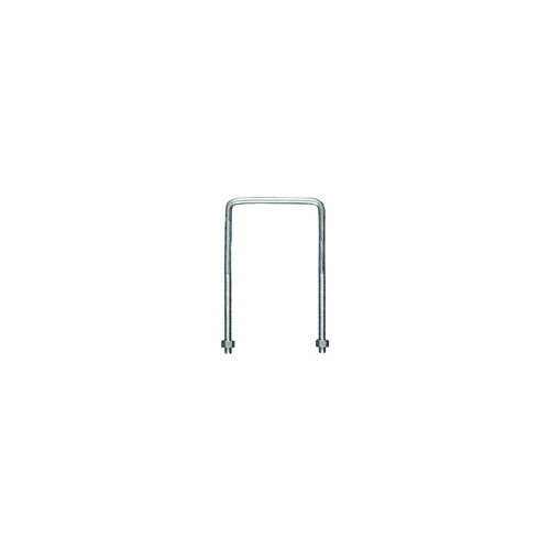 2192BC #677 Square U Bolt Zinc Plated Finish