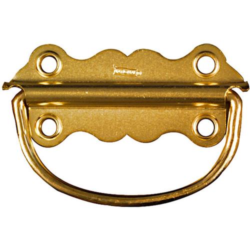 National Hardware N213421 V1864 3-1/2" Chest Handle Brass Finish