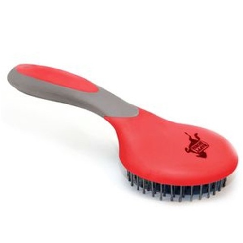 PF Harris  Mane & Tail Brush This popular brush features a large round head with ball-tipped pin bristles that gently sweep through horse hair, detangling knots