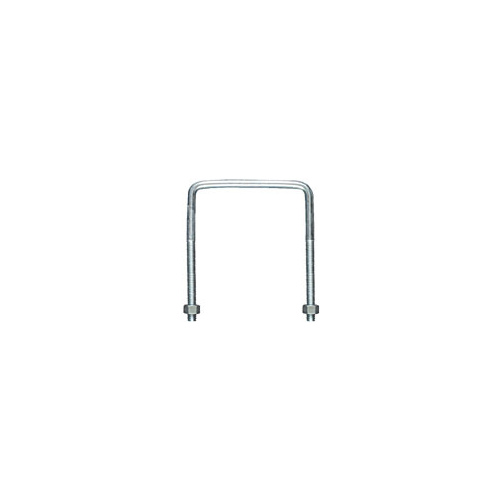 2192BC #675 Square U Bolt Zinc Plated Finish