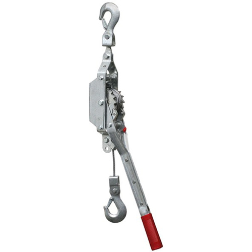 American Power Pull 18500 Cable Puller, 1 ton Lifting, 3/16 in Dia Rope/Cable, 12 ft Lift Metallic