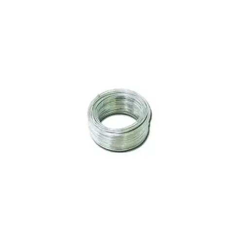 Utility Wire, 100 ft L, 20 Gauge, Galvanized Steel