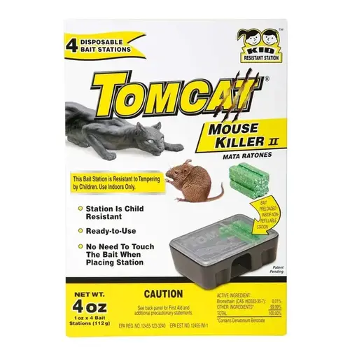 Motomco 23640 Tomcat Mouse Killer II - Disposable