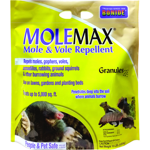 Bonide 692150 Bonide Molemax Mole & Vole Repellant - 10 lbs