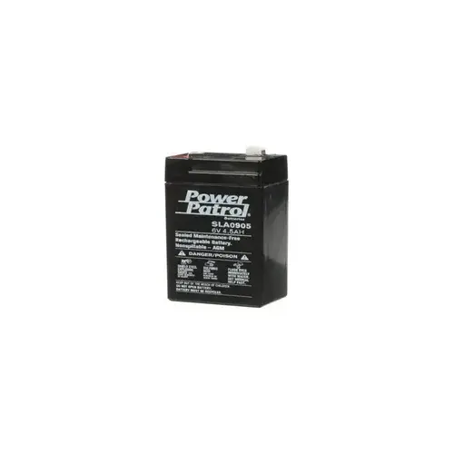 Power Patrol 6V 4.5A Rechargeable Security System Battery